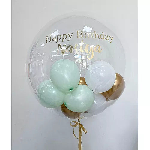 Шар Bubble 80 см № 15